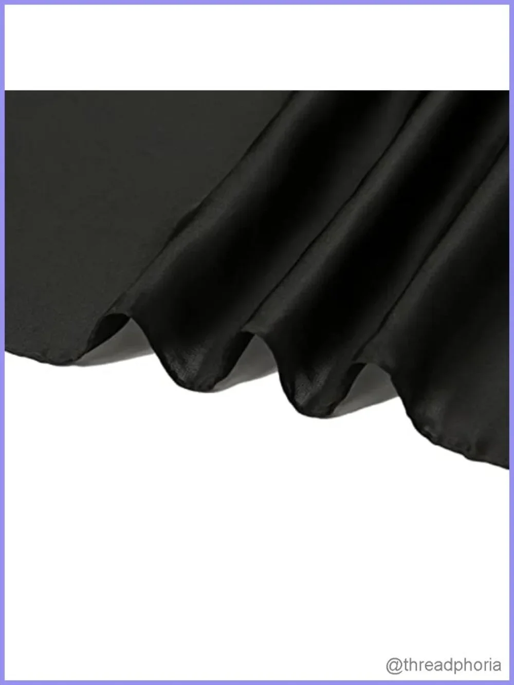 35 Inch Square Head Scarf Women Silk Touch Lightweight Hair Scarf
